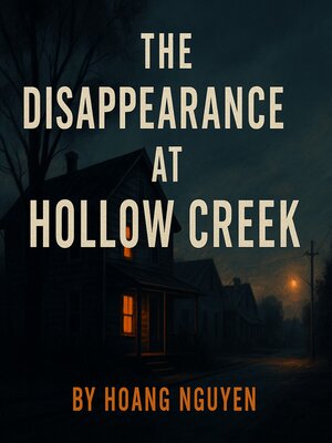 cover image of The Disappearance at Hollow Creek